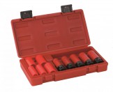 Комплект из 5 защищенных головок LONG 1/2'' (15, 17, 19, 21, 22 мм) 66703-67